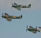 Three Spitfires