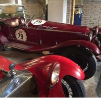 Vintage Red Car